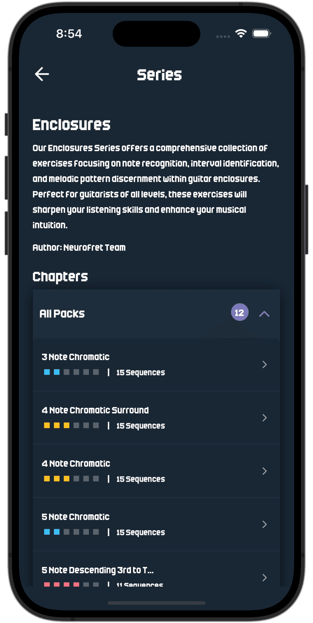 Neurofret screenshot 3